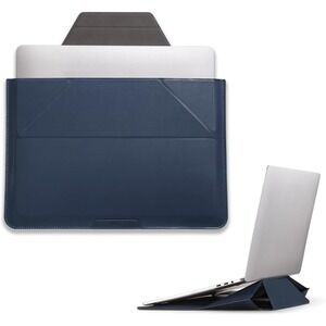MOFT 2-in-1 Laptop Sleeve Stand Bag 14in MacBook Air Pro Dell HP Lenovo DeepBlue